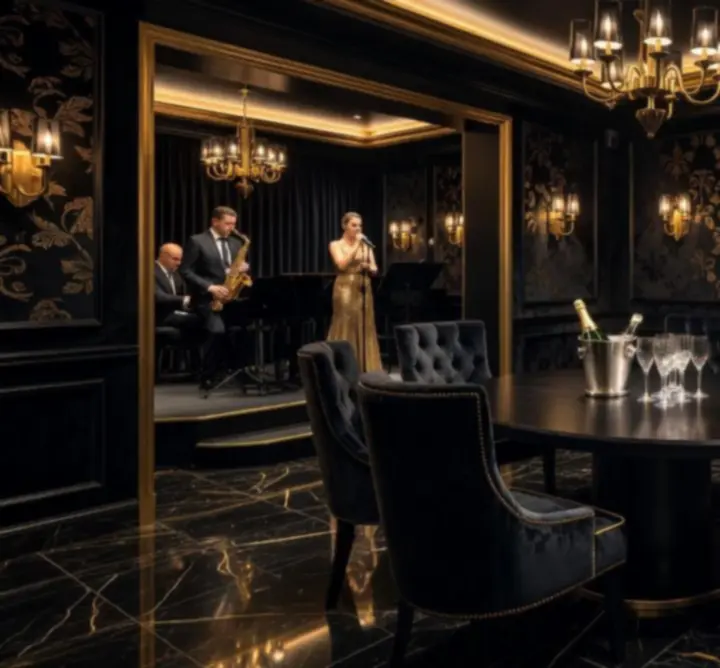 VIP élmény privát kaszinó szalonnal és elegáns vacsorával