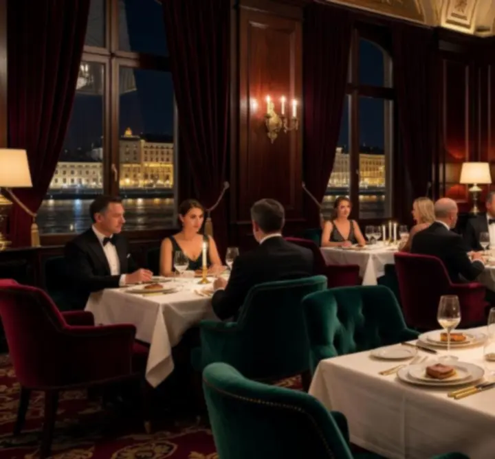 Elegáns, gyertyafényes privát esemény a Magyar Scenne luxus kaszinó éttermében